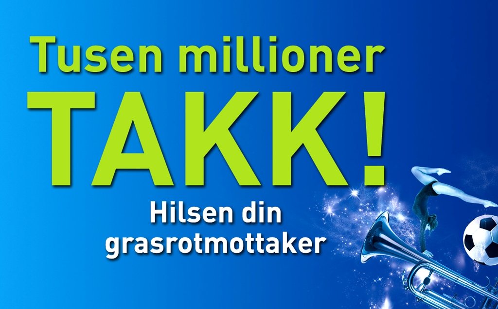 Artikkelbilde til artikkelen 4,4 millioner kroner til Lions fra Grasrotandelen